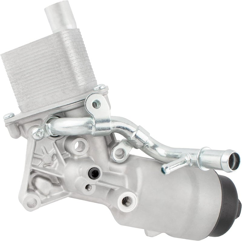 WEDOAUTO Engine Oil Filter Housing W/Oil Cooler Fit For Buick Encore 2013-2019, For Chevrolet Trax 2013-2019, Sonic 2012-2019, Cruze 2011-2015, Cruze Limited 2016 Replace# 55566784 650039 - Image 1